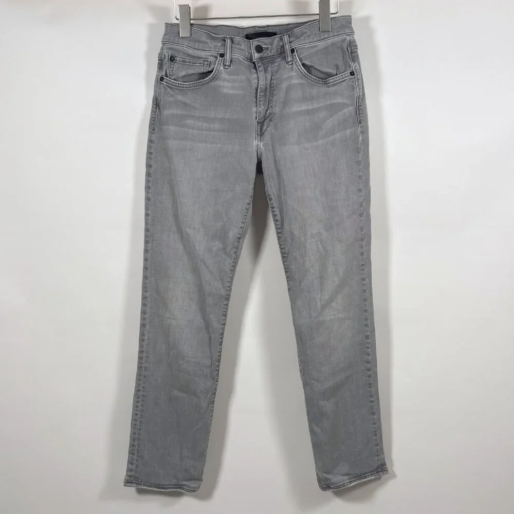 Joe's Jeans Brixton Straight + Narrow Gray Light Denim 32x29